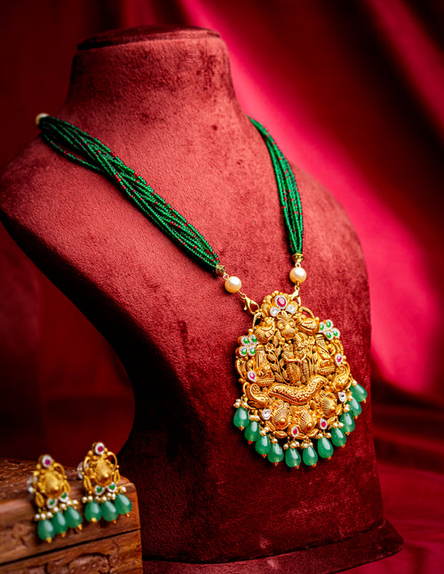 Antique temple necklace