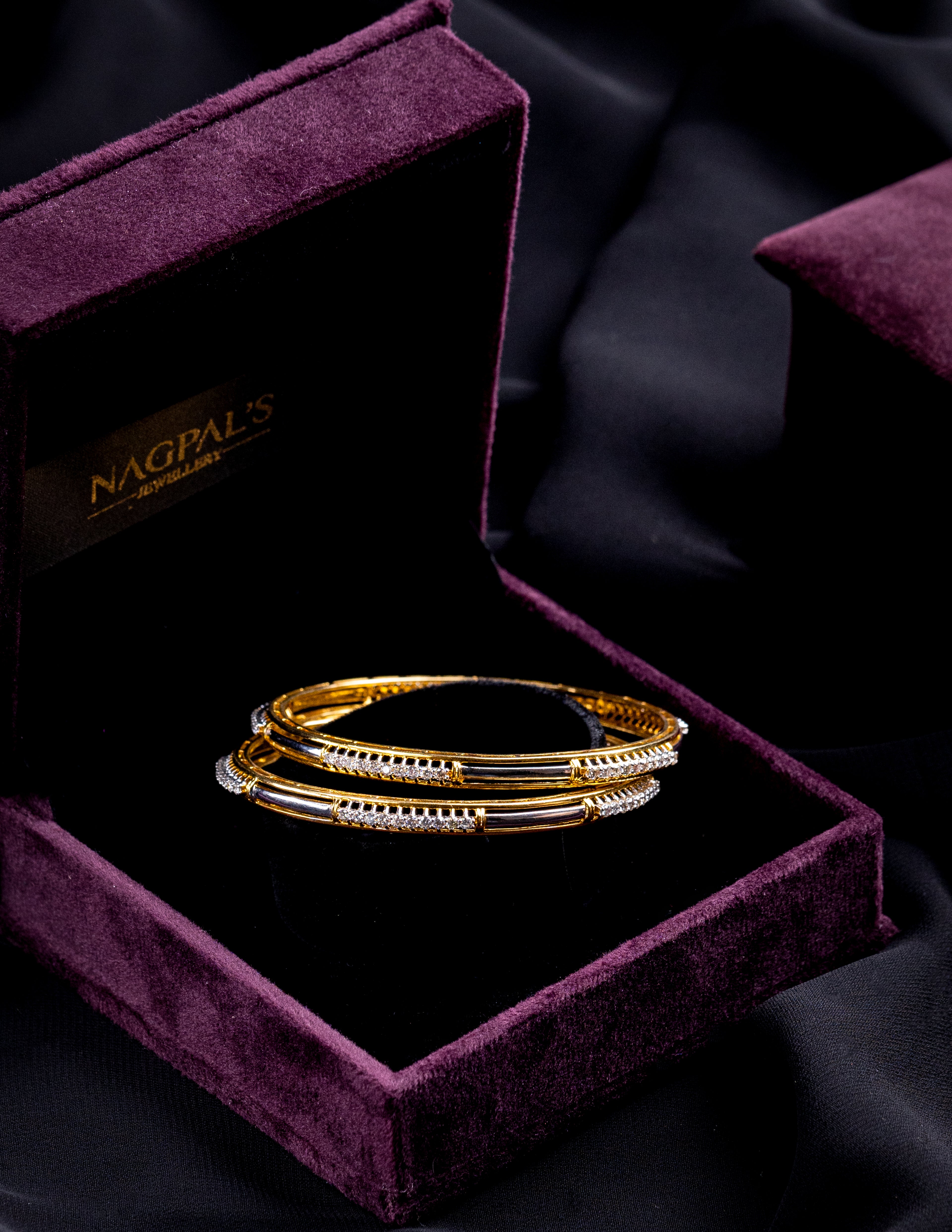 DIAMOND STUDDED BANGLES
