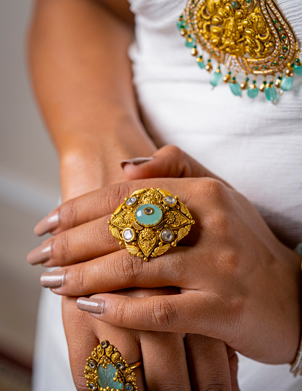 antique gold ring for woman 