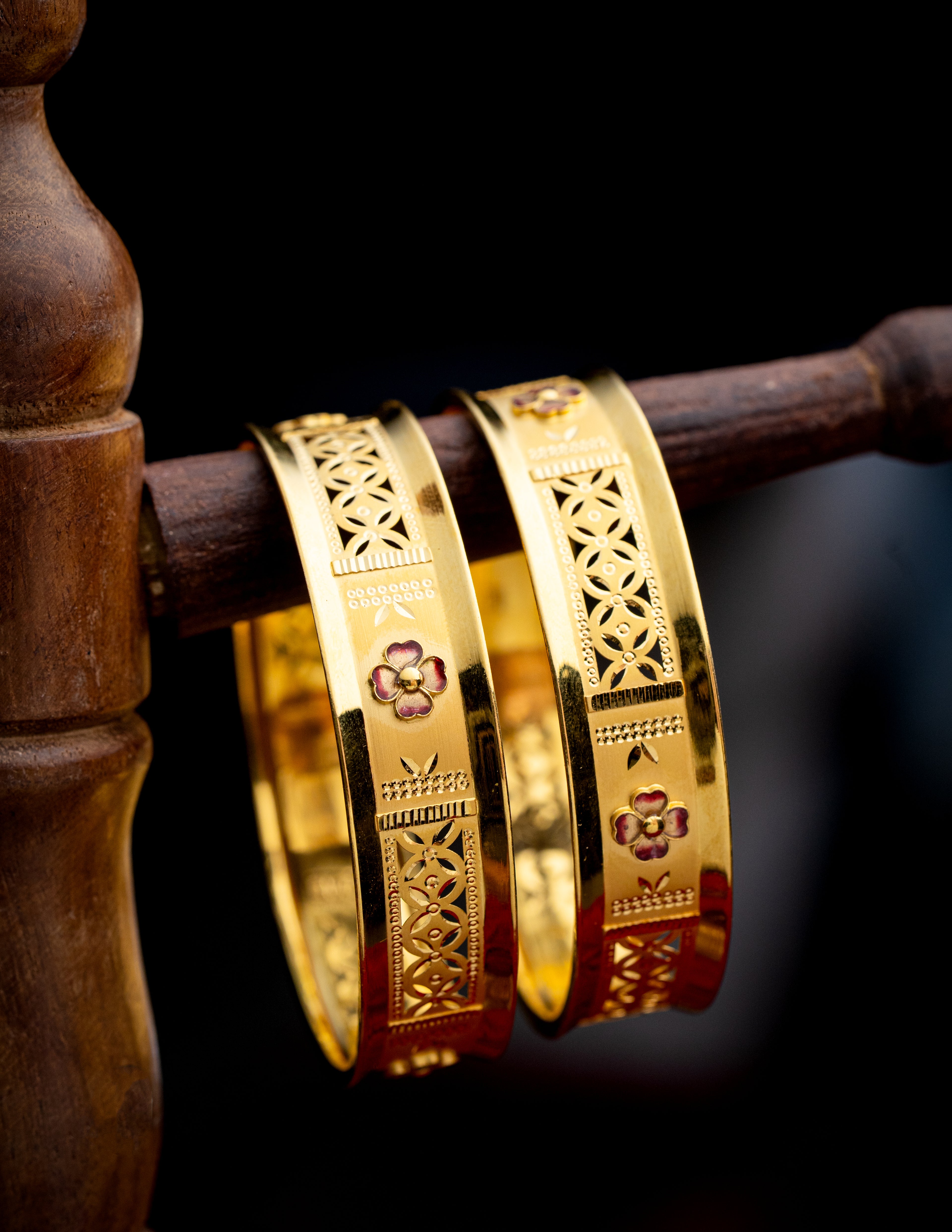 gold bangles