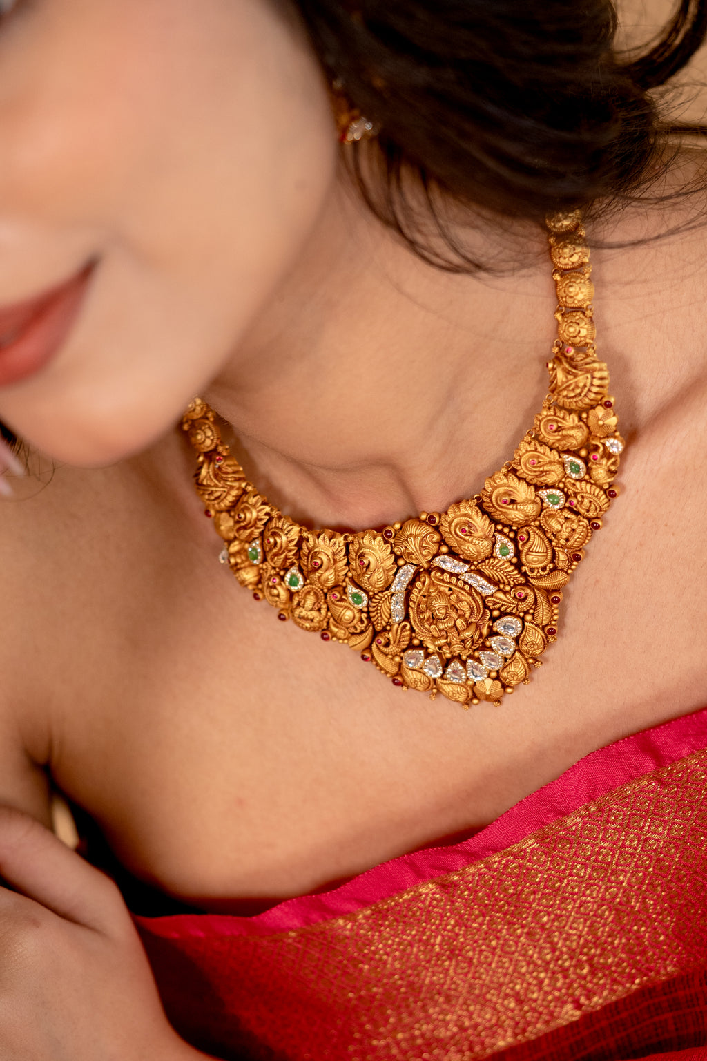antique gold necklace