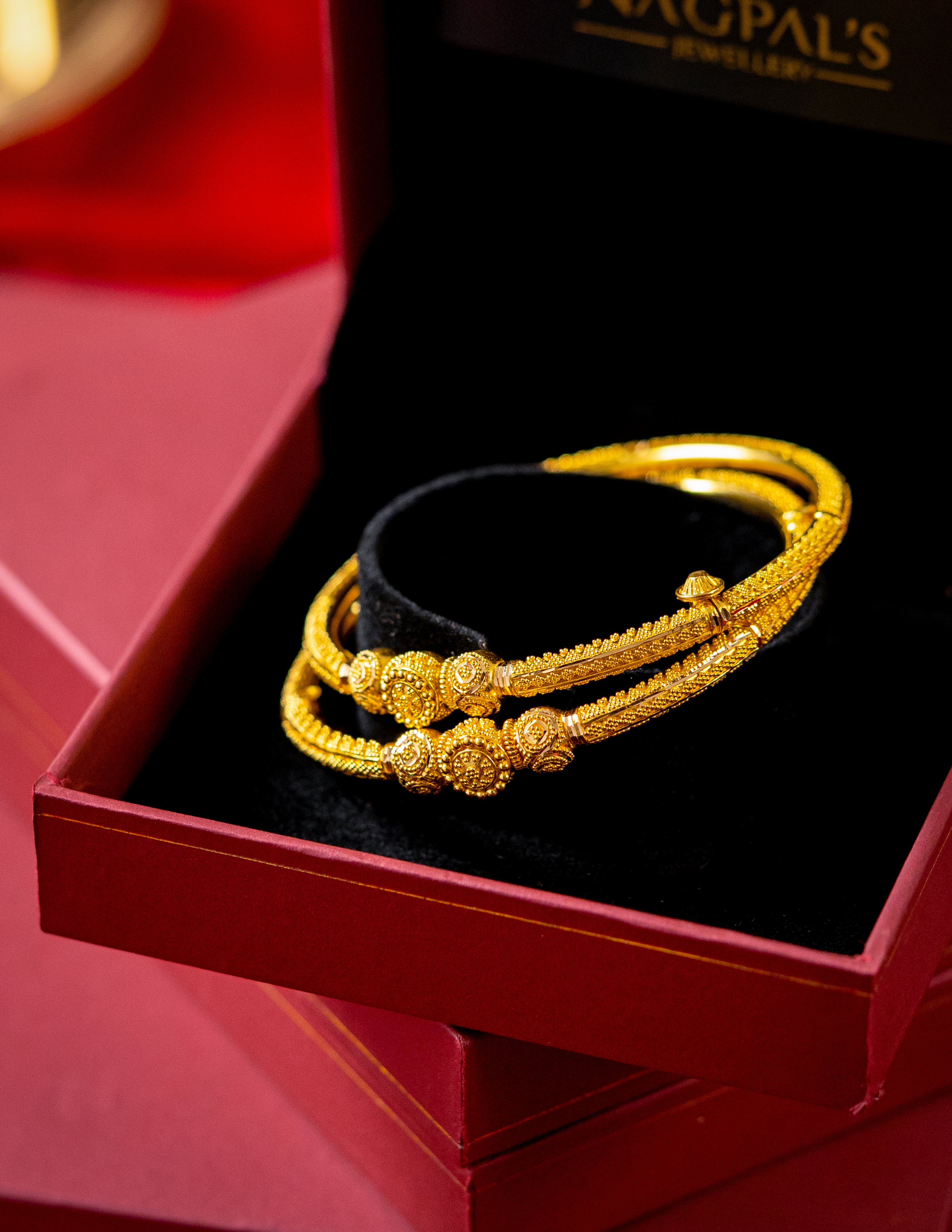 gold bangles