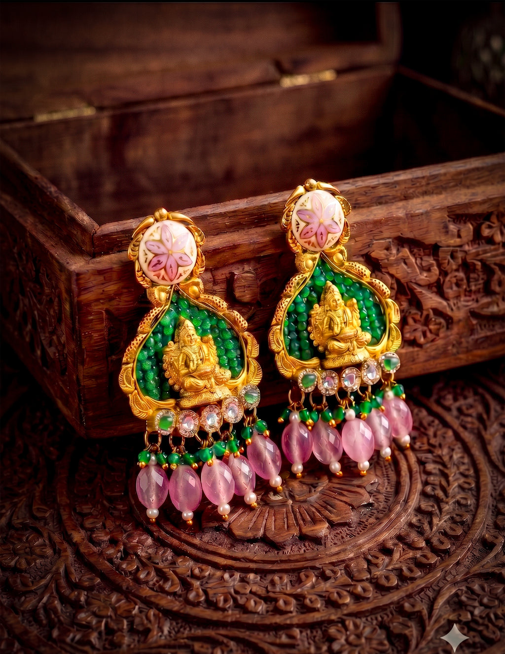 antique gold earrings