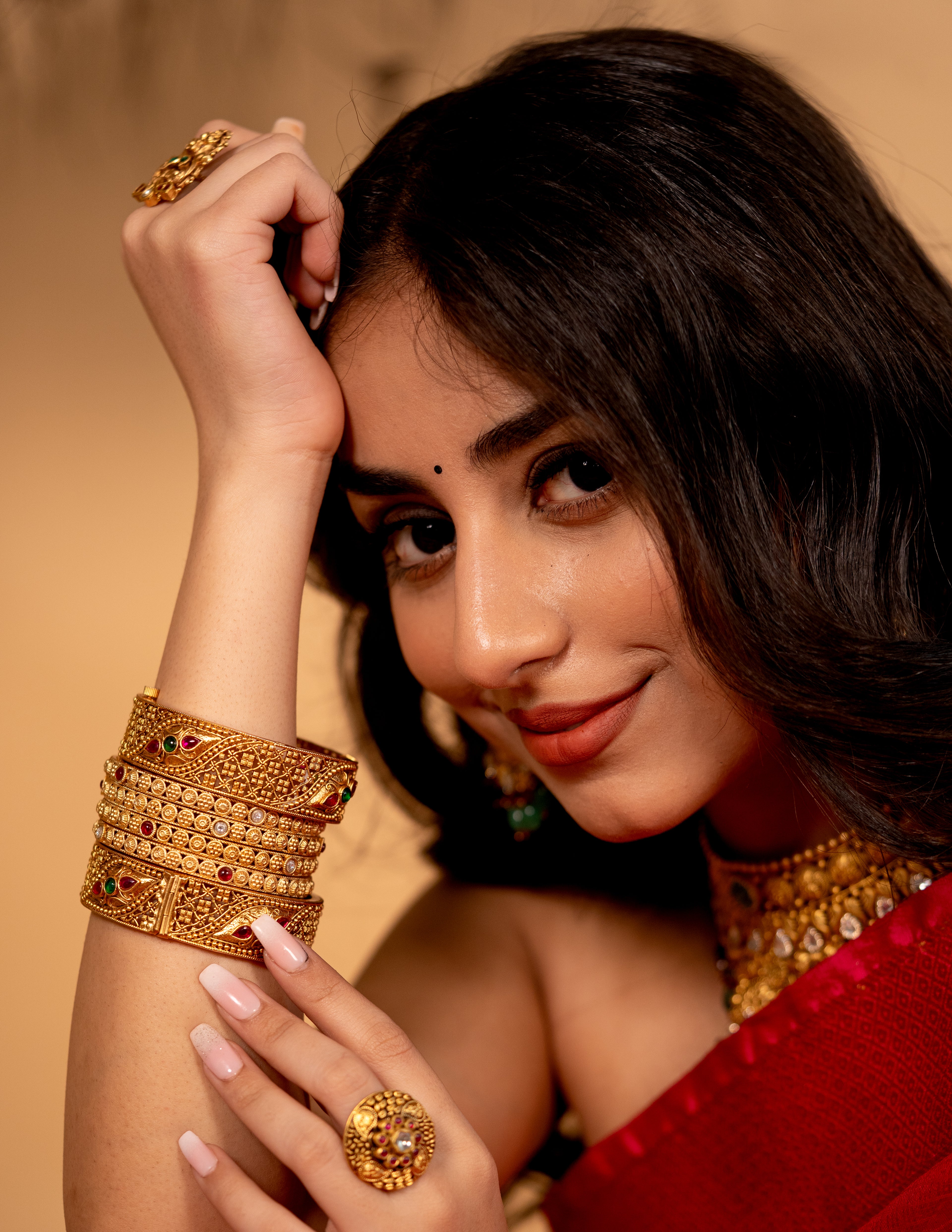gold bangles