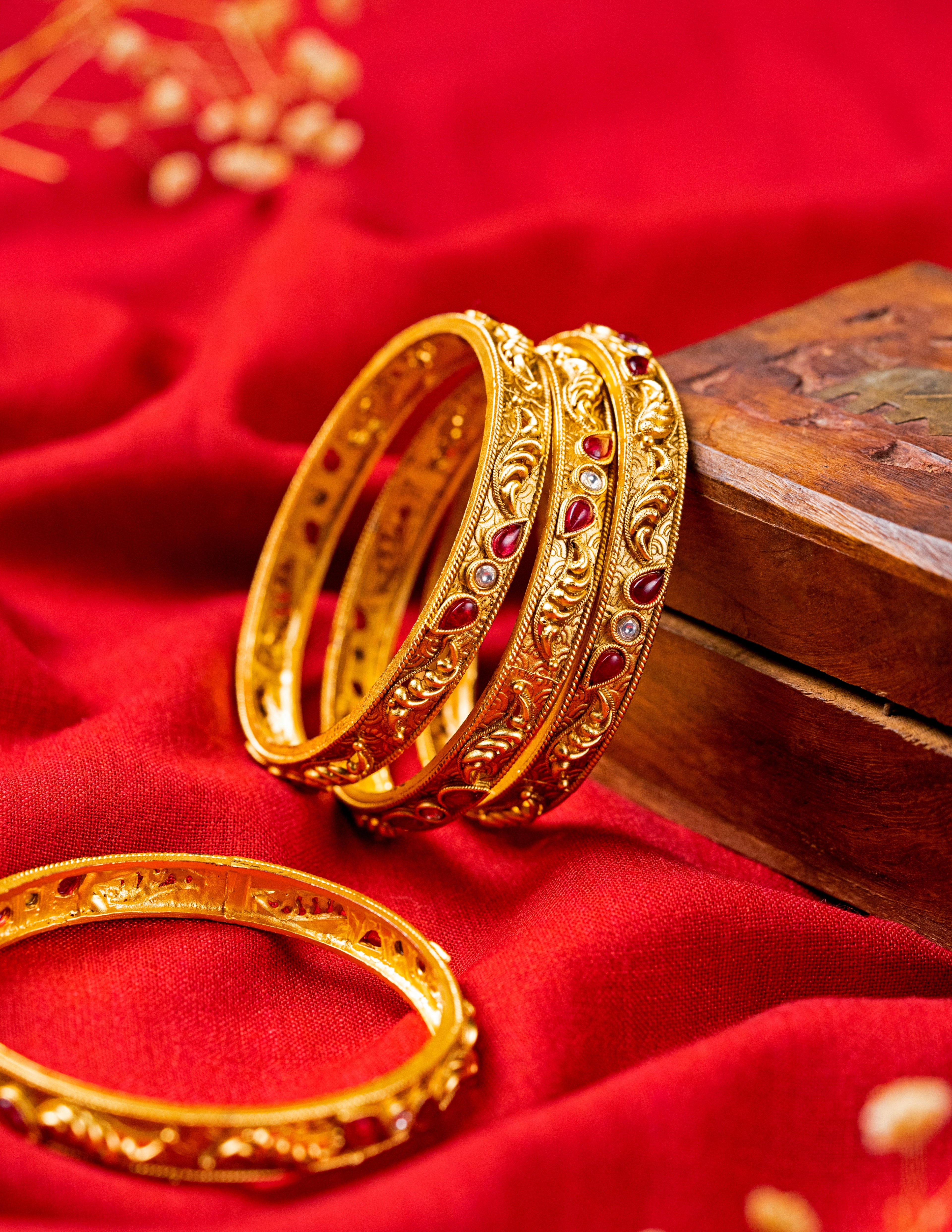 gold bangles
