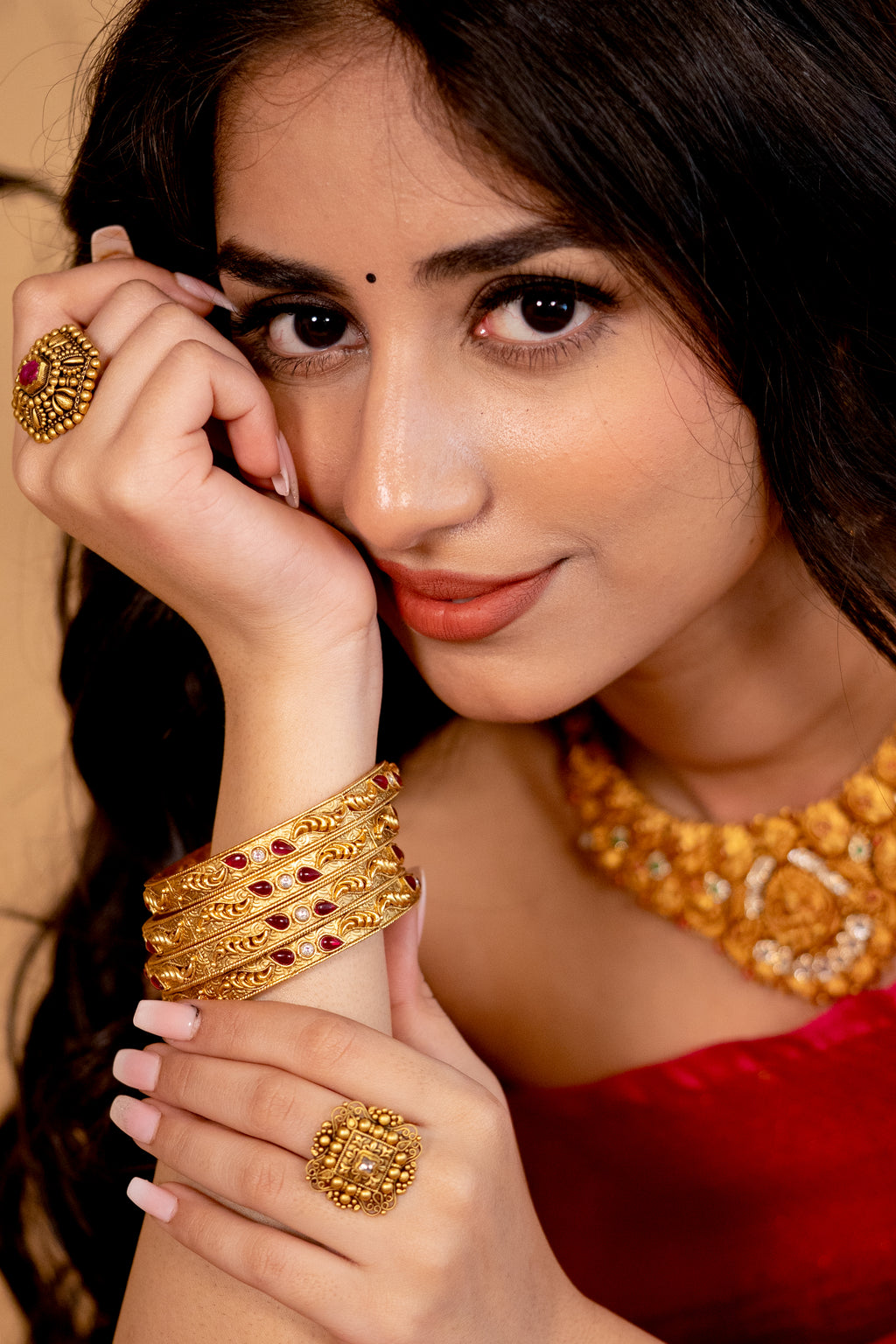 gold bangles