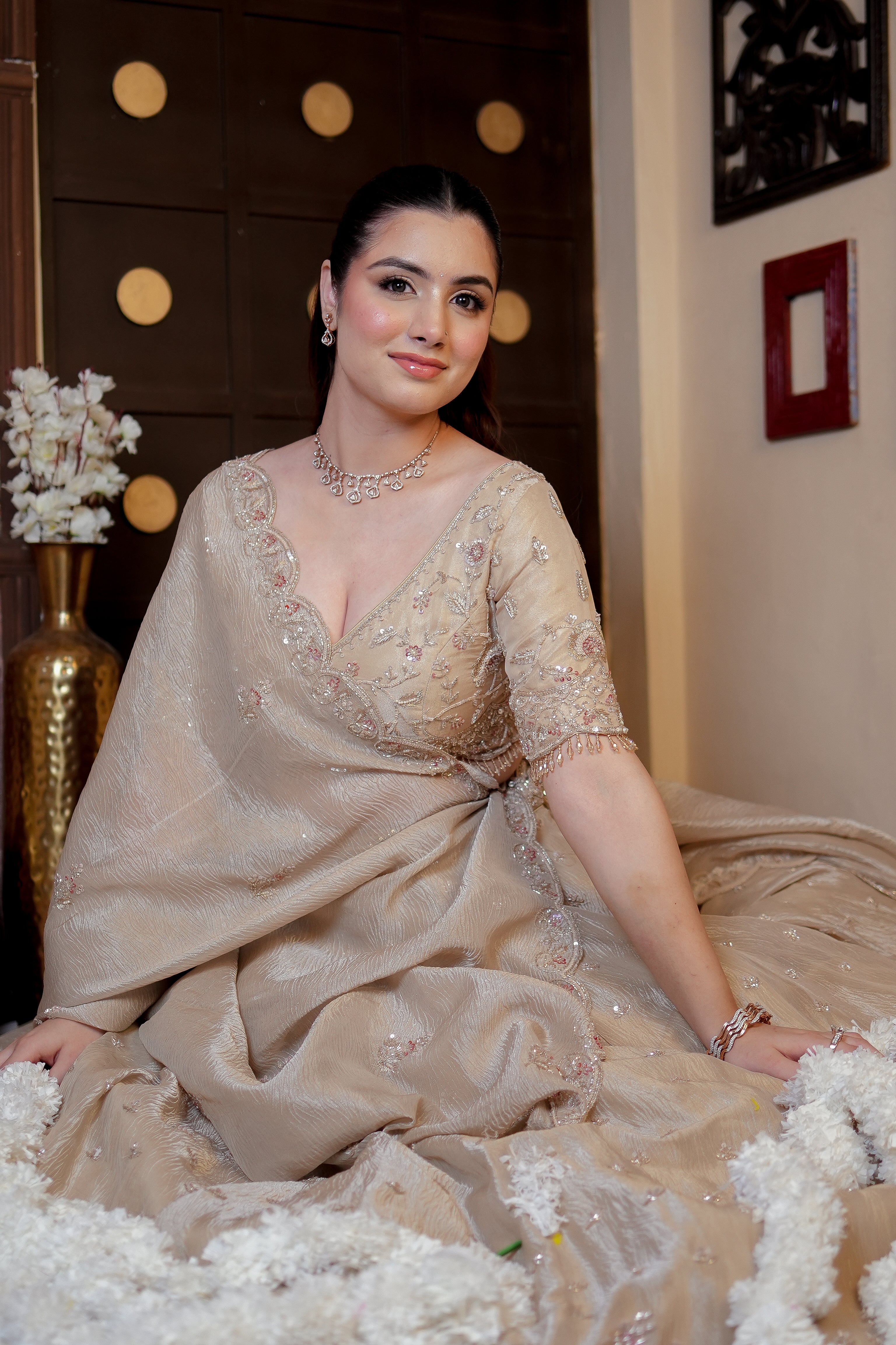 diamond studded jewellery