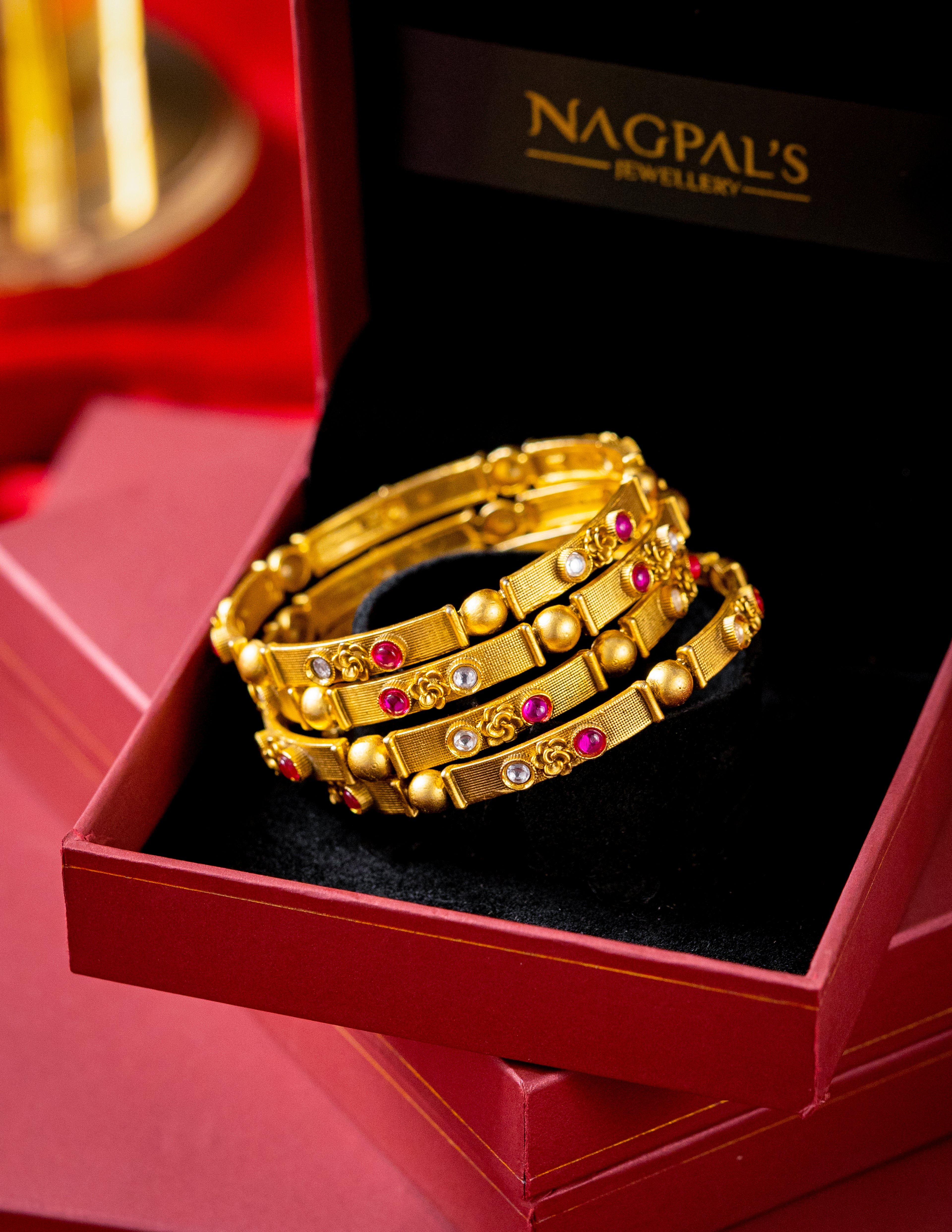 gold bangles