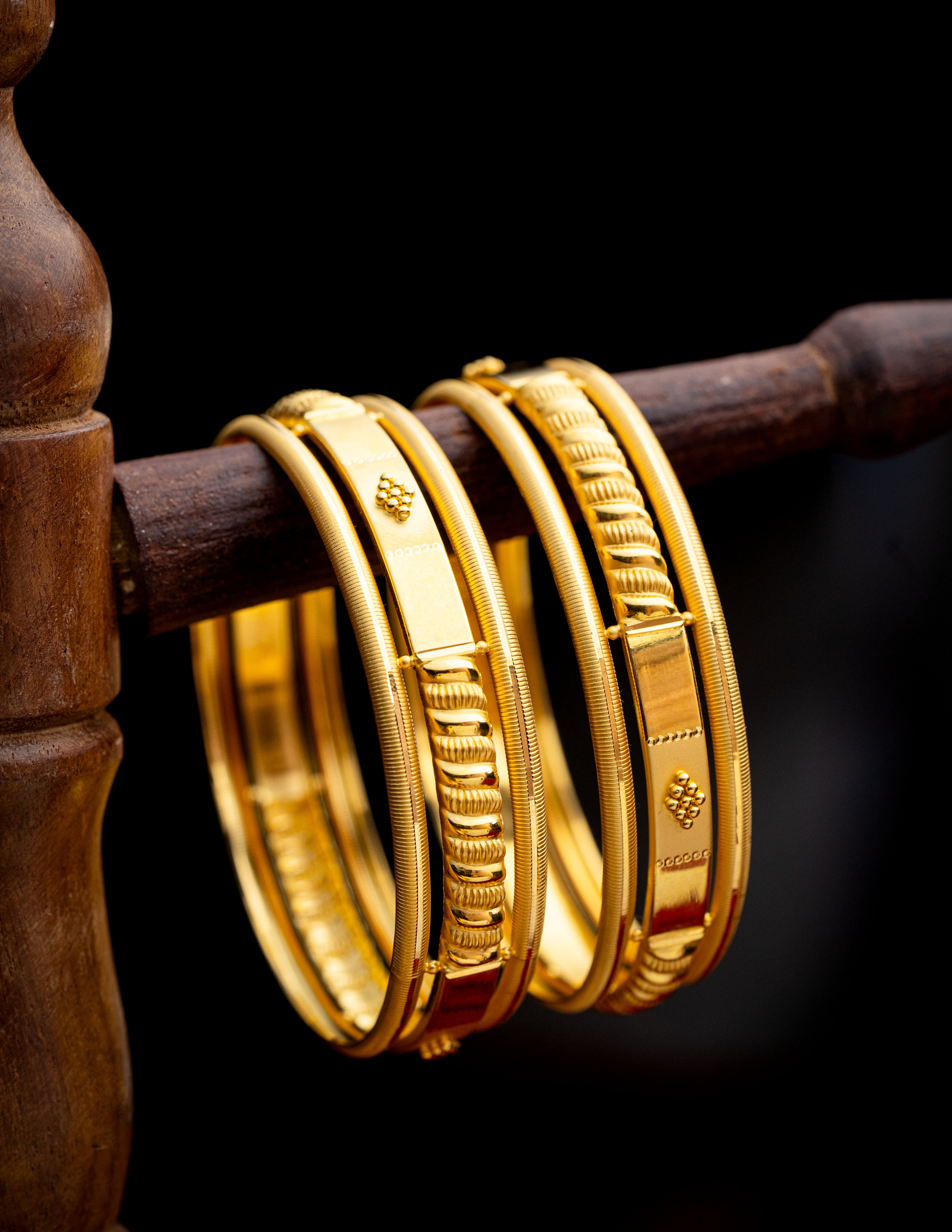 gold bangles